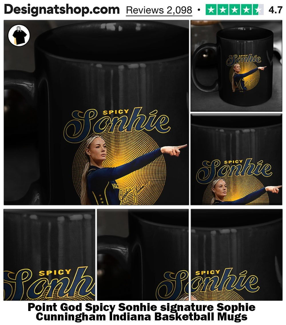 Point God Spicy Sonhie signature Sophie Cunningham Indiana Basketball shirt