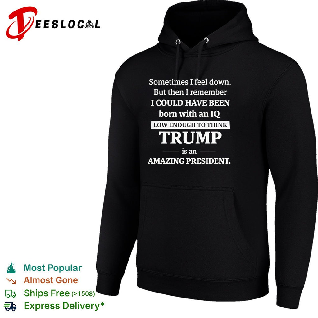 Political satire trump is an amazing president shirt