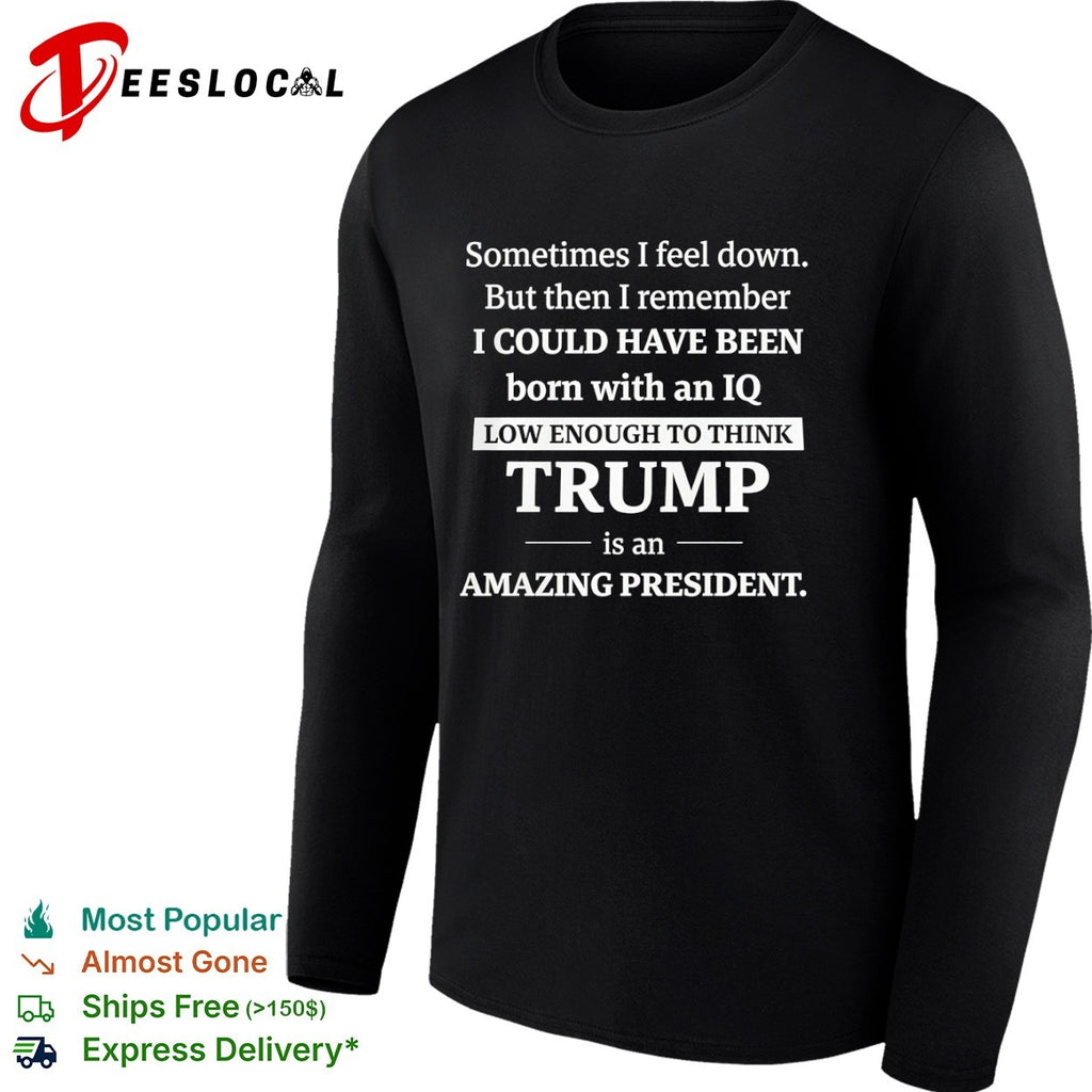 Political satire trump is an amazing president shirt
