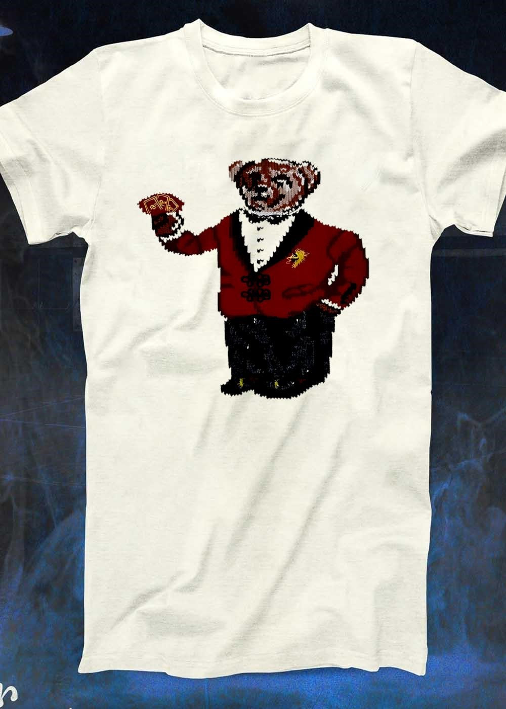 Polo Ralph Lauren Bear Smoking Jacket Cards shirt