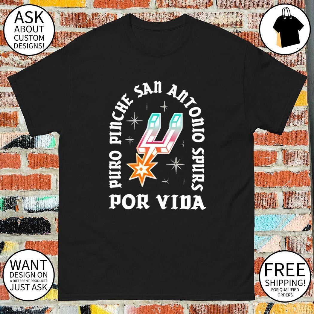 Por Vida Puro Che San Antonio Spurs NBA Basketball 2026 shirt