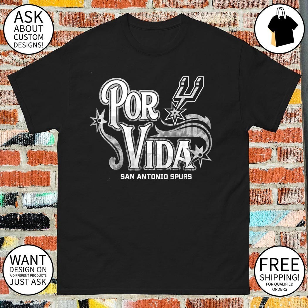 Por Vida San Antonio Spurs Basketball Go Spurs Go Playoffs 2026 shirt