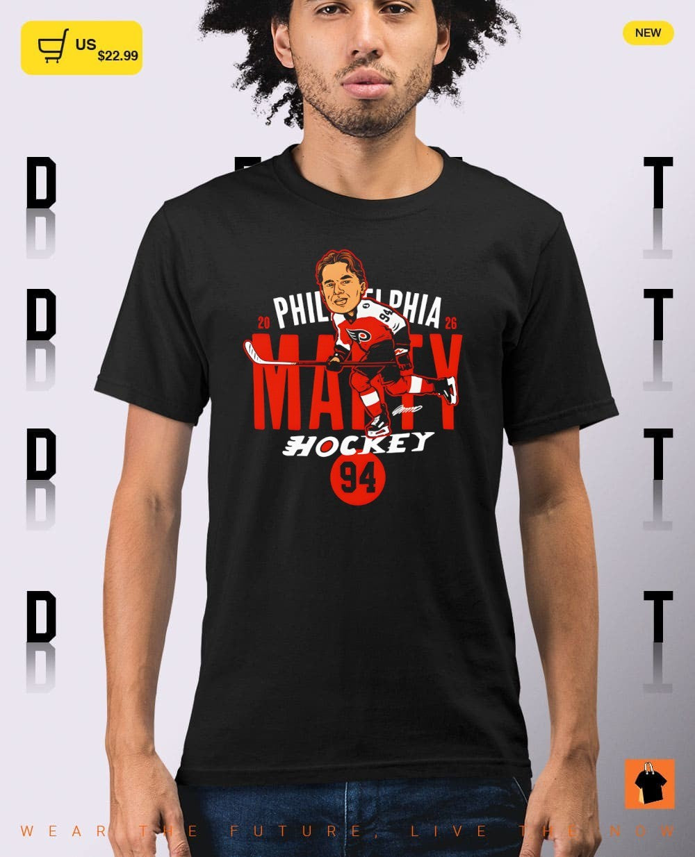Porter Martone 94 Chibi The Man I Need Philadelphia Flyers Shirt