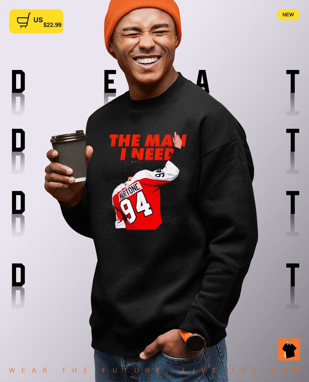 Porter Martone The Man I Need Philadelphia Flyers Shirt