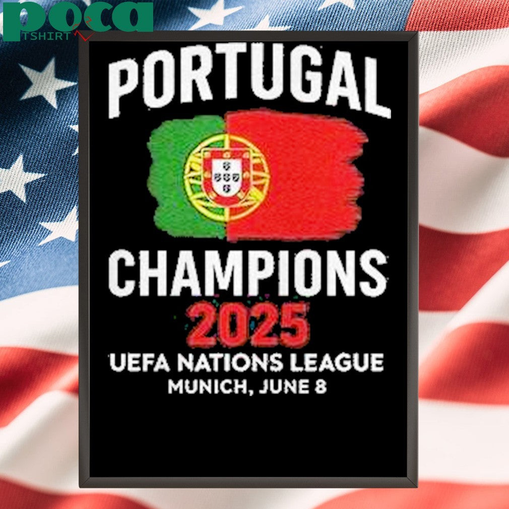 Portugal Champions 2025 Uefa Nations League Shirt