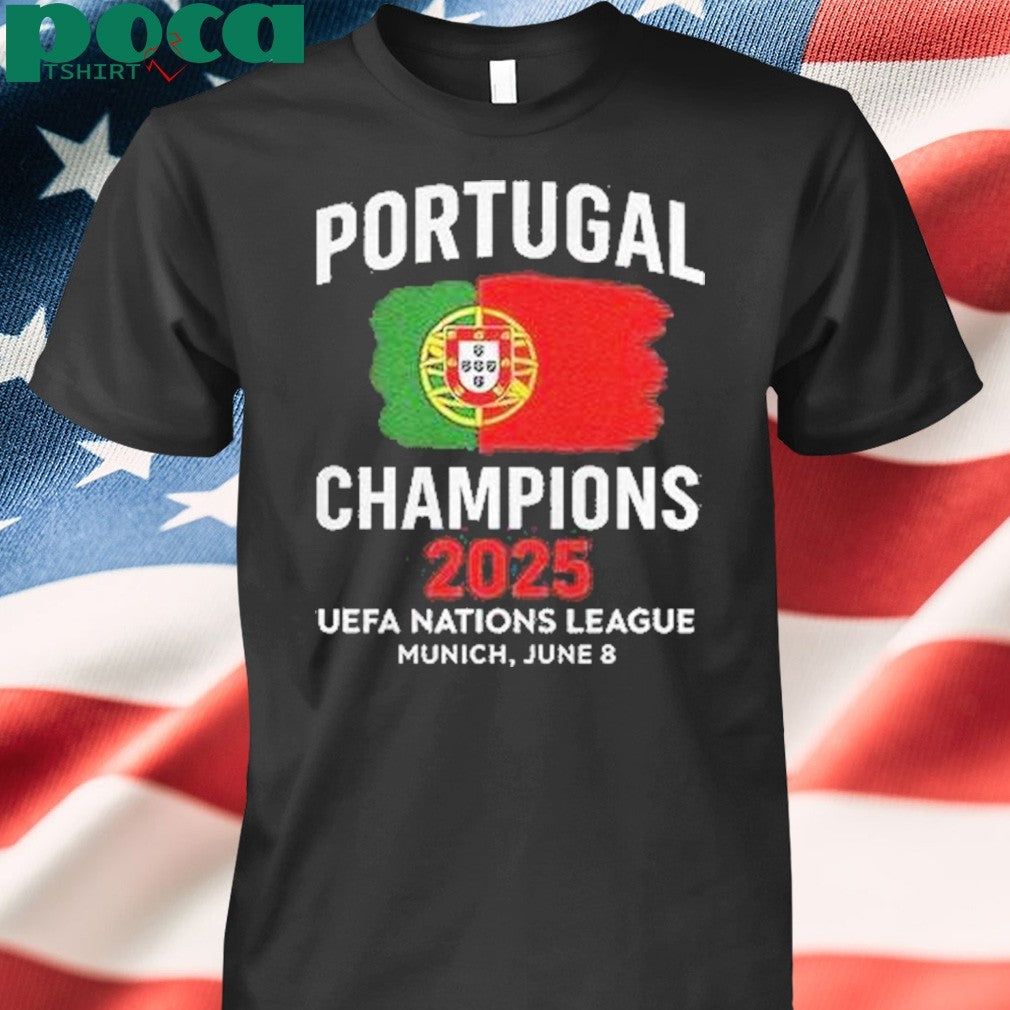 Portugal Champions 2025 Uefa Nations League Shirt