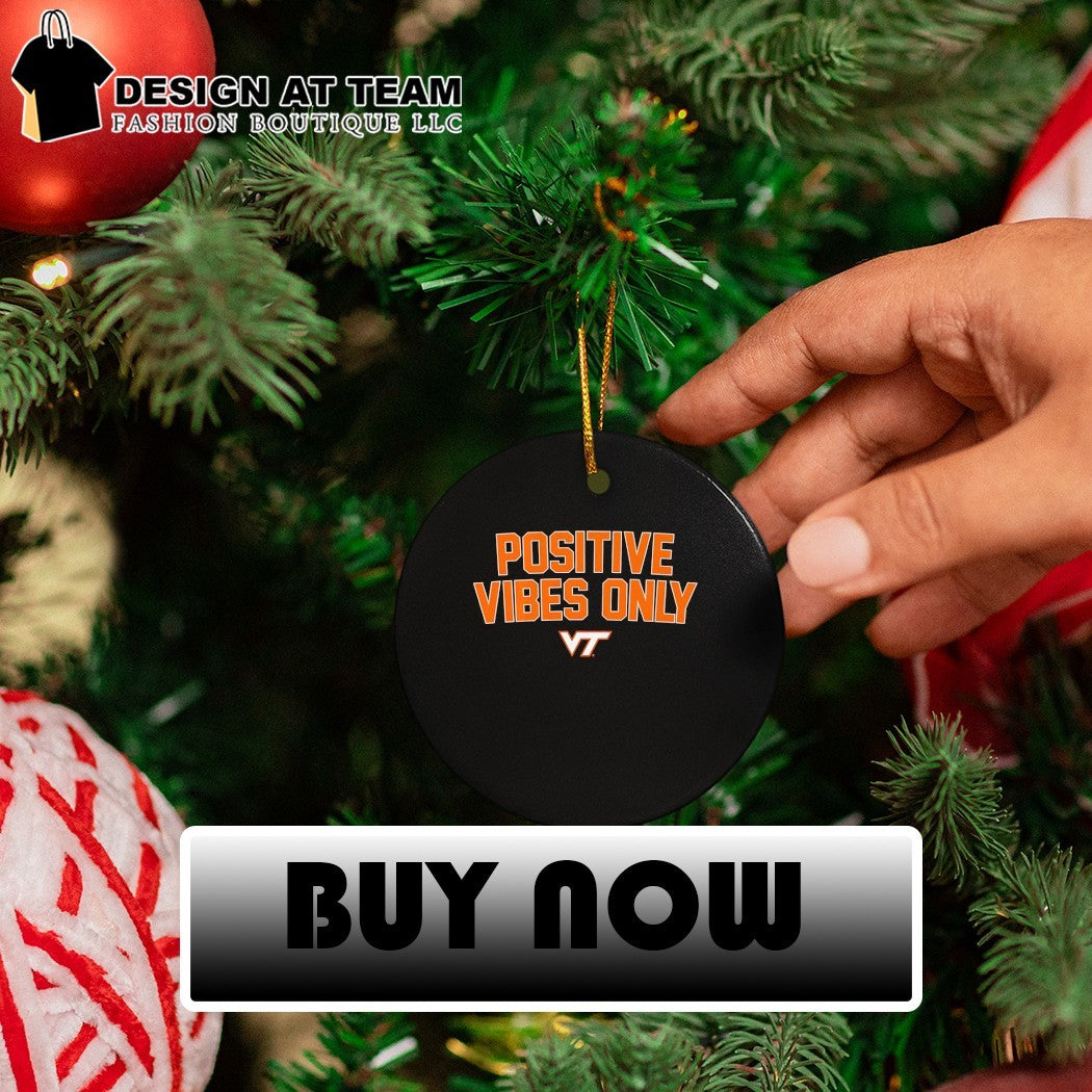 Positive Vibes Only Virginia Tech Hokies Football 2026 shirt