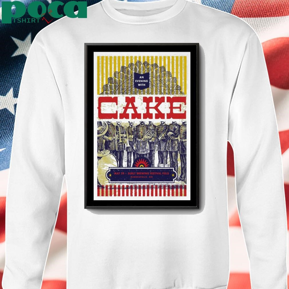 Poster Cake Show 29 May 2025 In Minneapolis MN shirt