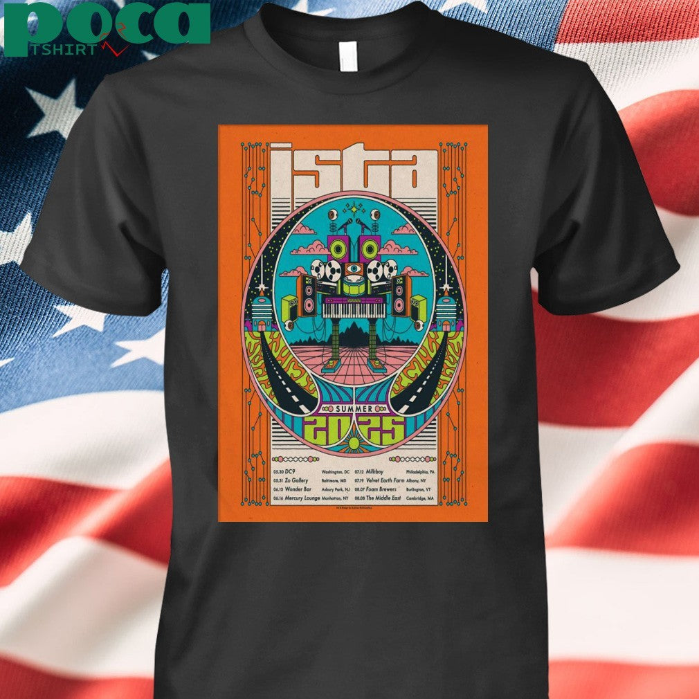 Poster ISTA Summer Tour 2025-Portrait shirt