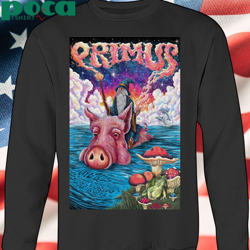 Poster Primus At Hard Rock Live In Hollywood, FL On 05 6 2025 Shirt