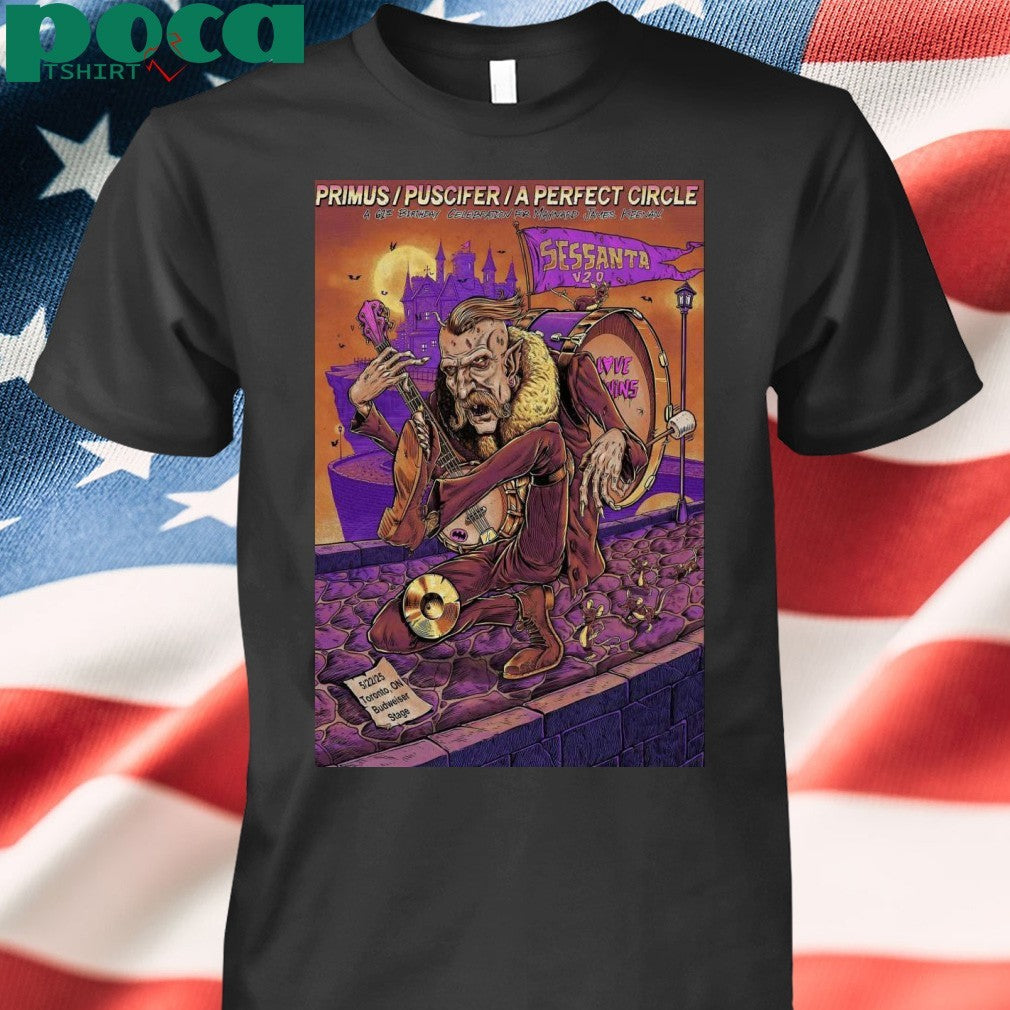 Poster Sessanta At Budweiser Stage In Toronto, ON On 05 22 2025 shirt