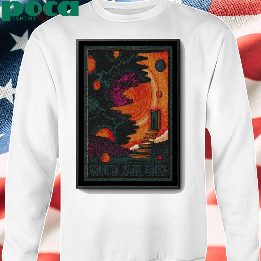 Poster Sturgill Simpson Tour Knoxville, TN 2025 May 16th shirt