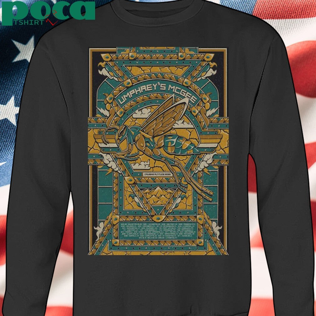 Poster Umphrey’s McGee Cruising Altitude Tour 2025 shirt