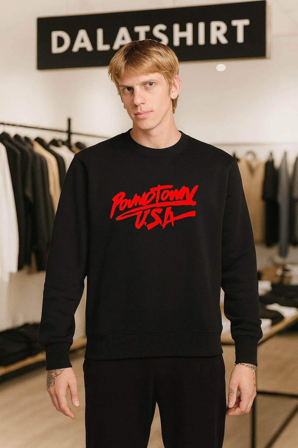 Poundtown USA Graphic Design Streetwear Style shirt