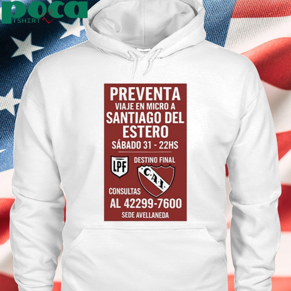 Preventa Viaje En Micro A Santiago Del Estero Sabado 31-22Hs Shirt