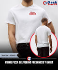 Prime Pizza delivering freshness T-shirt