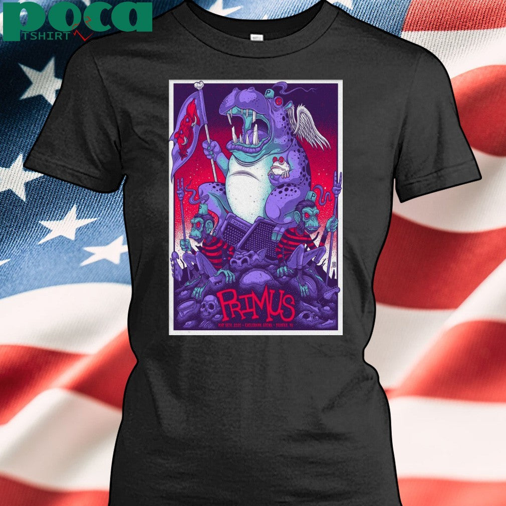 Primus EagleBank Arena In Fairfax VA May 18 2025 Poster shirt