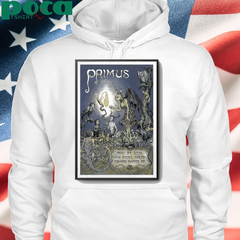 Primus In Grand Rapids MI On May 28 2025 Poster shirt