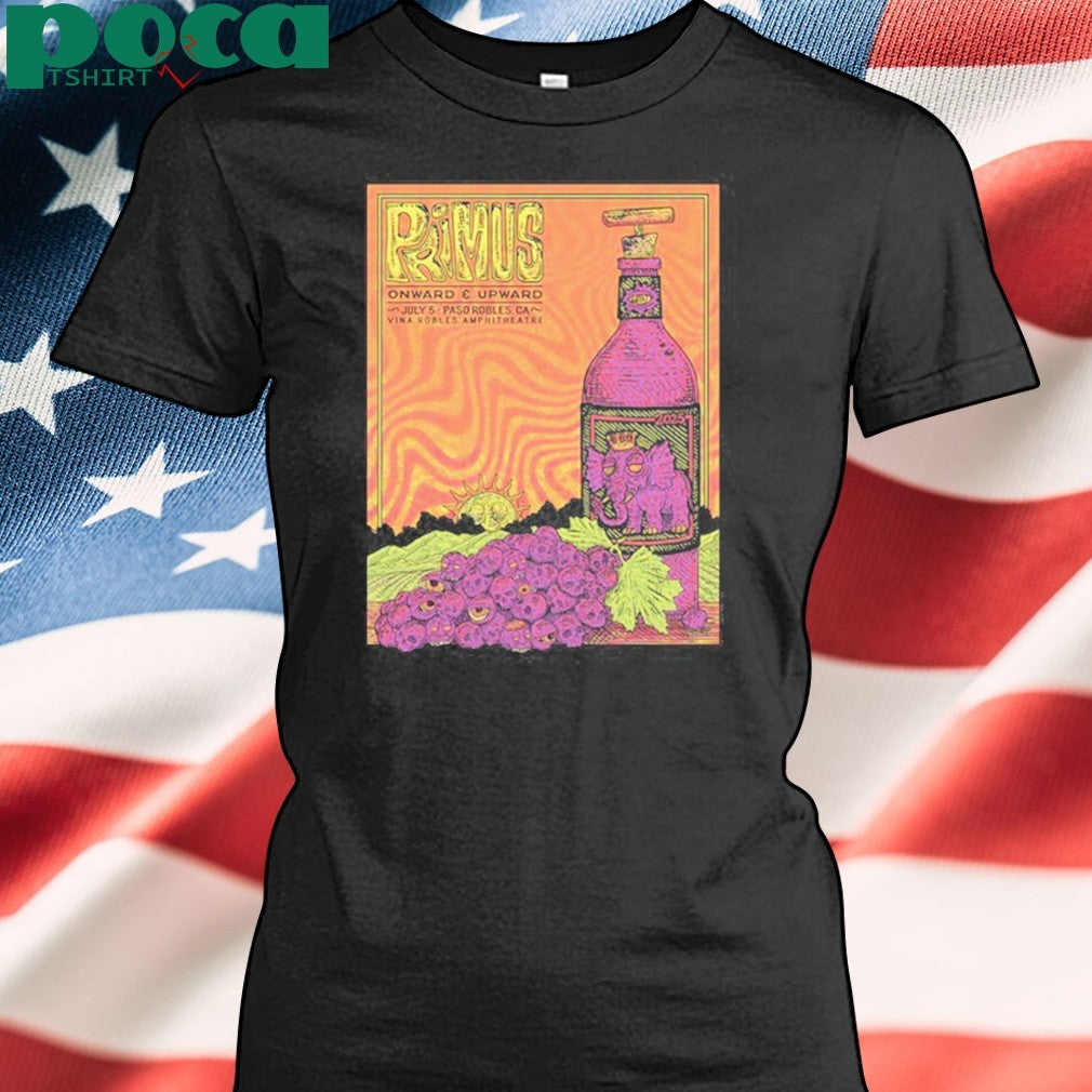 Primus Live Paso Robles, CA July 05 2025 Live shirt