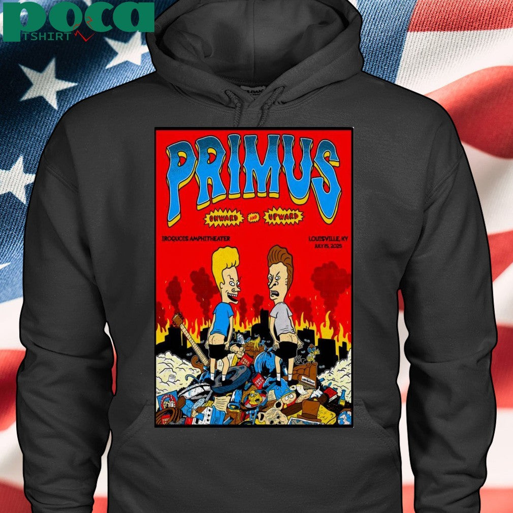 Primus Louisville Tour On July 15 2025 Poster T-shirt