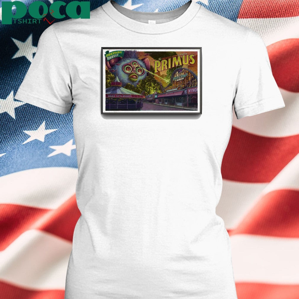 Primus On May 17, 2025 In Holmdel, NJ Tour Poster shirt