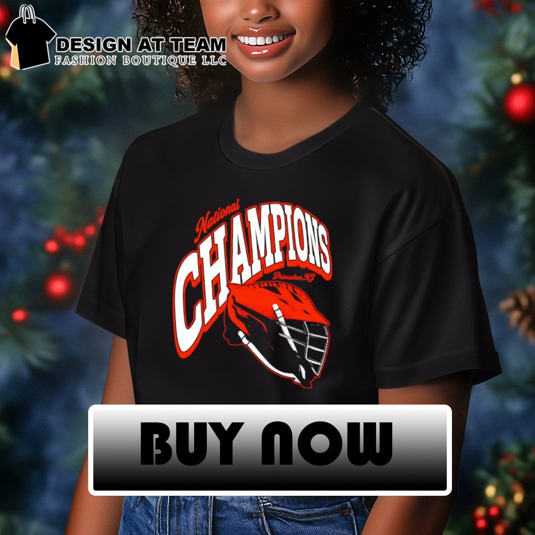 Princeton Tigers Lacrosse NCAA Division I National Champions 2026 shirt