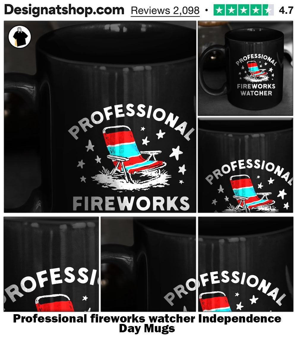 Professional fireworks watcher Independence Day shirt