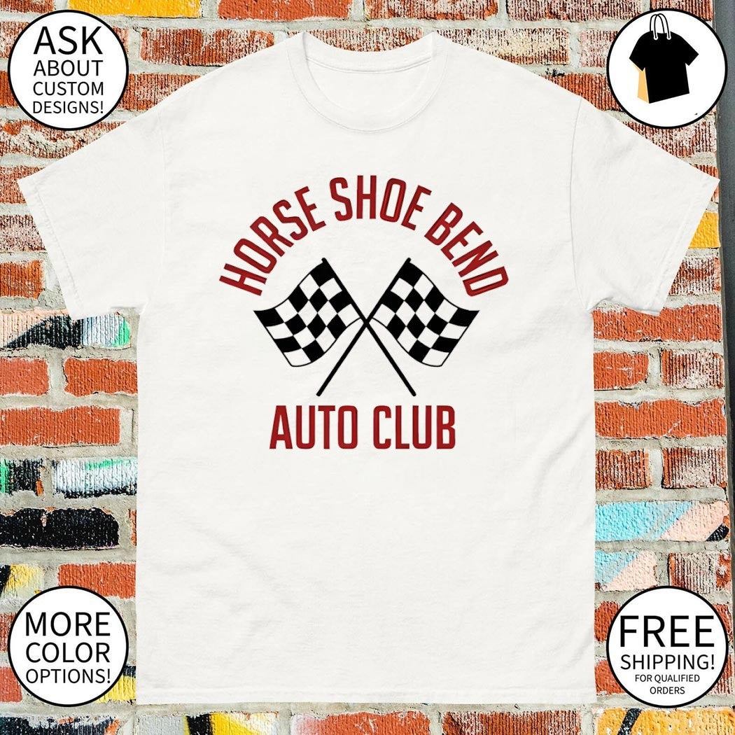 Project Hail Mary Ringer Horse Shoe Bend Auto Club shirt