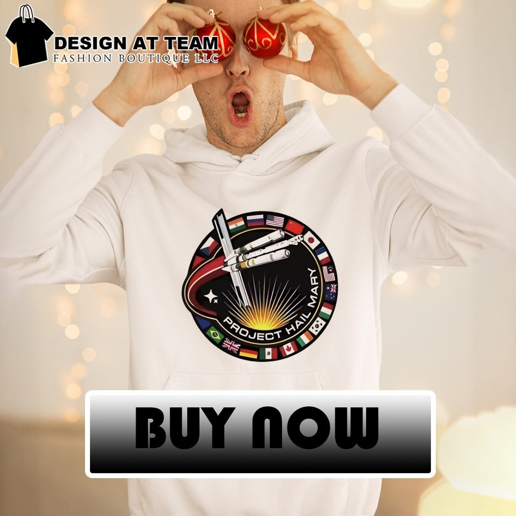 Project Hail Mary Ringer Space Mission Patch shirt