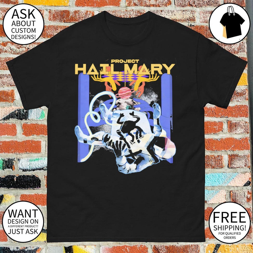Project Hail Mary Sci Fi Book Lover Space Adventure vintage shirt