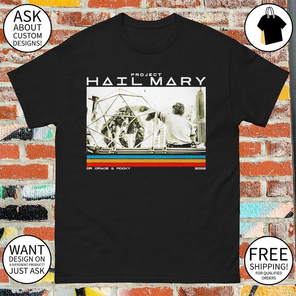 Project Hail Mary Sci-Fi Dr Grace and Rocky vintage shirt