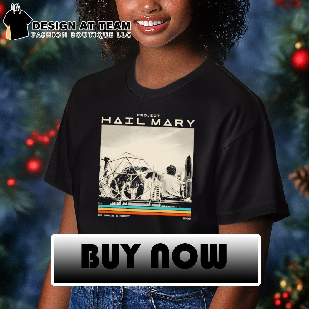 Project Hail Mary Sci-Fi Space Dr Grace and Rocky shirt