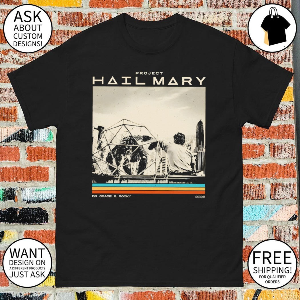 Project Hail Mary Sci-Fi Space Dr Grace and Rocky shirt