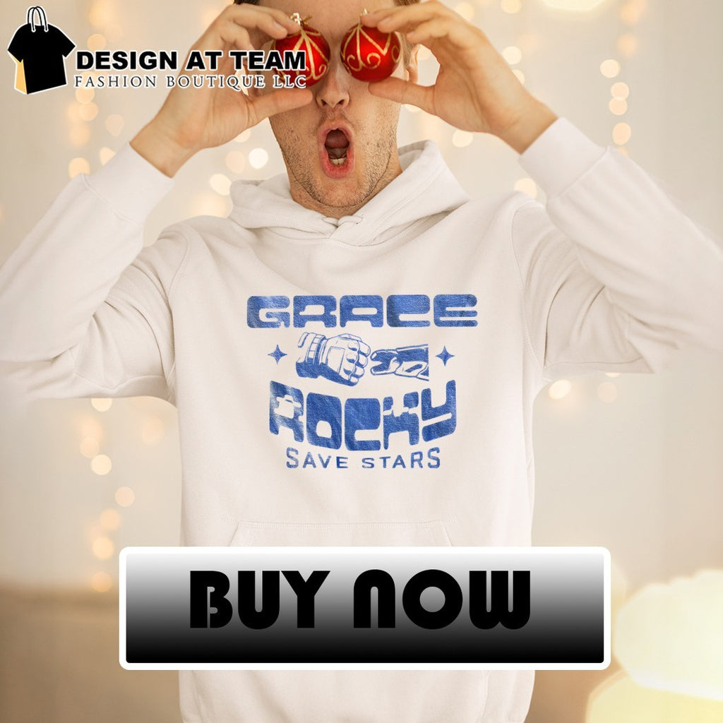 Project Hail Mary Science Fiction Fan Grace Rocky Save Stars shirt