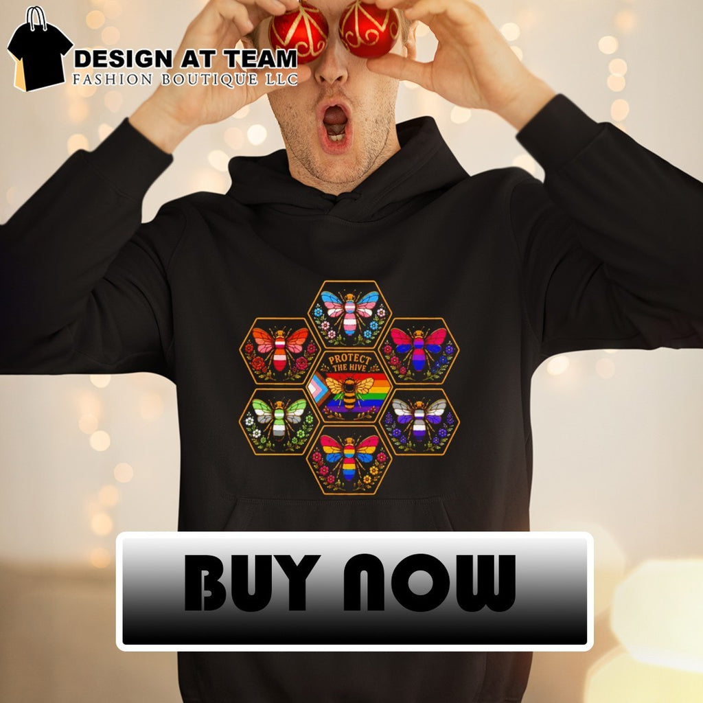 Protect the Hive Pride LGBTQ Bee shirt