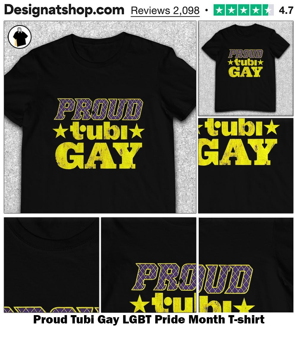 Proud Tubi Gay LGBT Pride Month shirt
