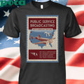 Public Service Broadcasting North American Tour 2025 Poster Shirt