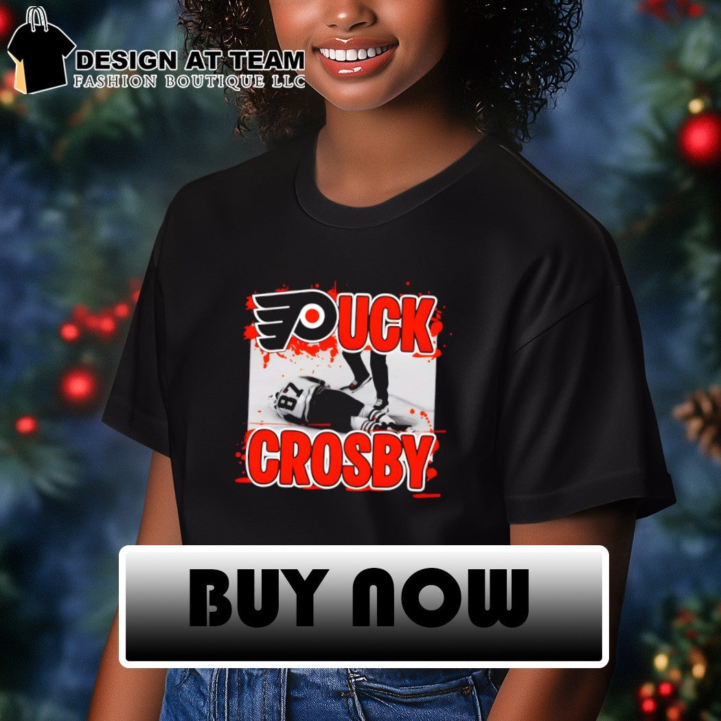 Puck Crosby Philadelphia Flyers Hockey 2026 vintage photo shirt