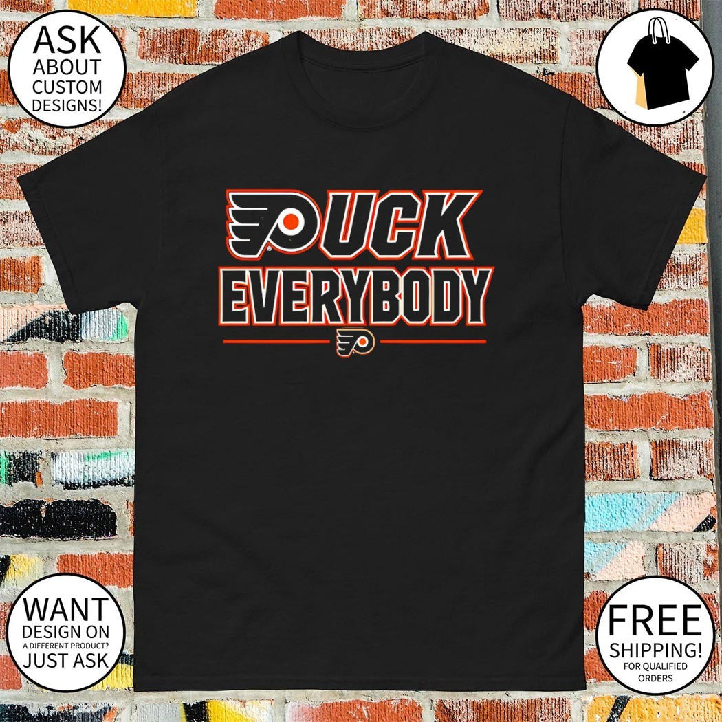 Puck Everybody Game 4 Philadelphia Flyers Hockey NHL 2026 logo shirt