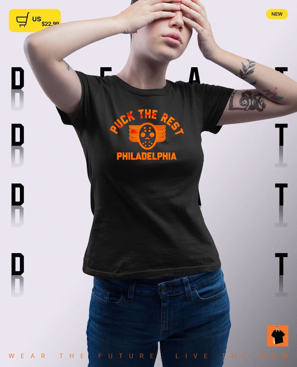 Puck the rest Philadelphia Philadelphia Flyers hockey shirt