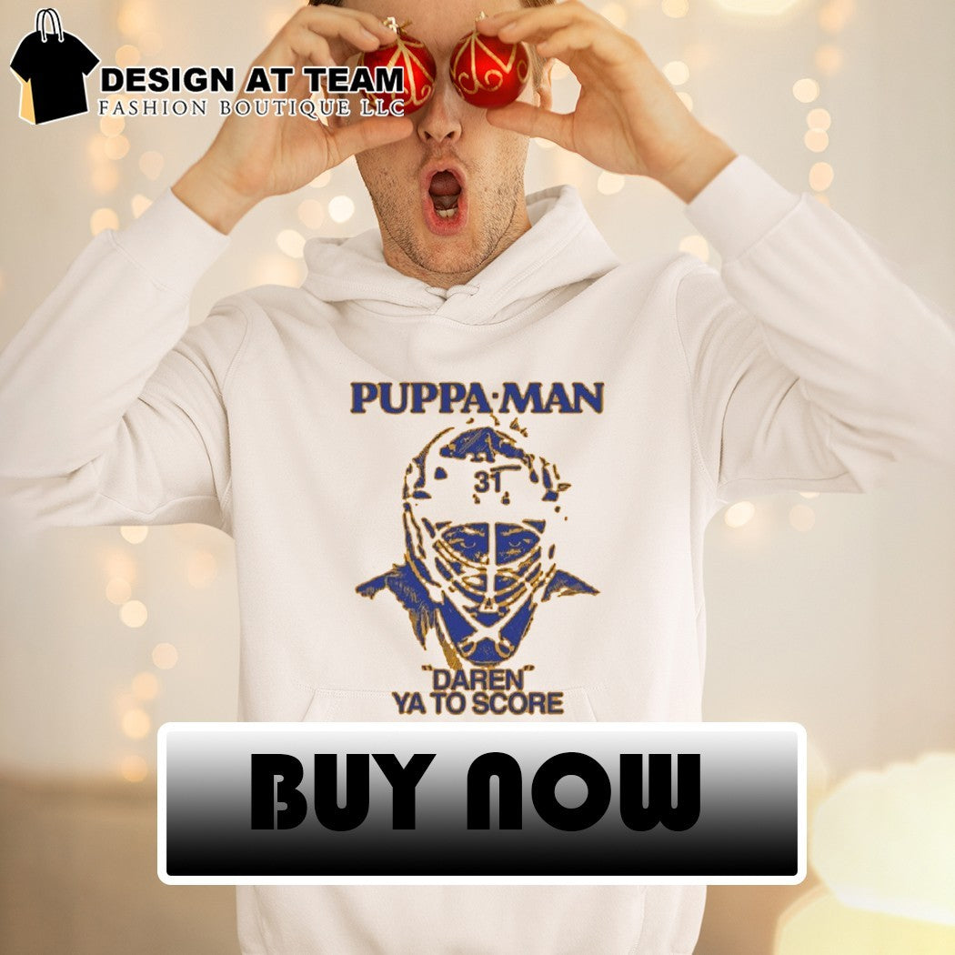 Puppa-man Daren ya to score Daren Puppa 31 Buffalo Sabres shirt