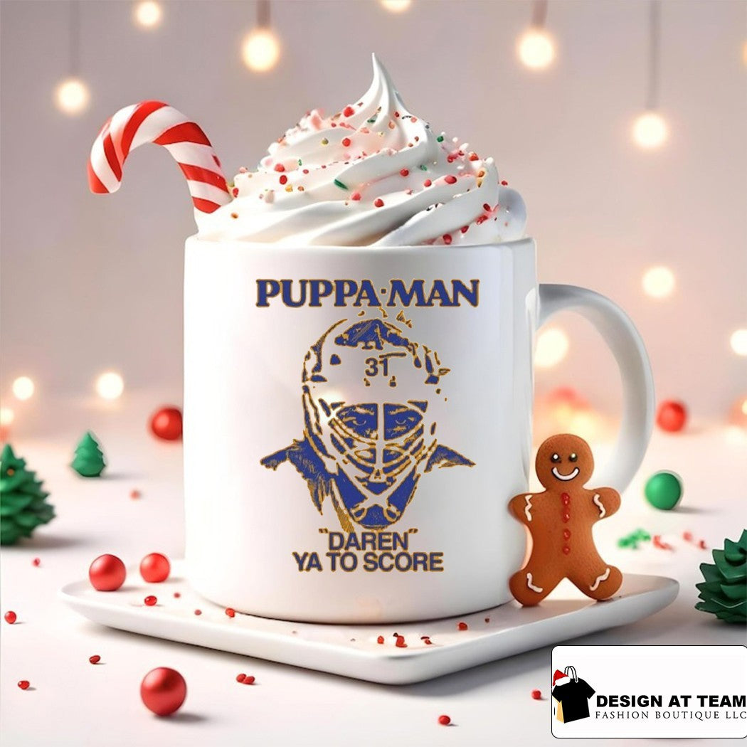 Puppa-man Daren ya to score Daren Puppa 31 Buffalo Sabres shirt
