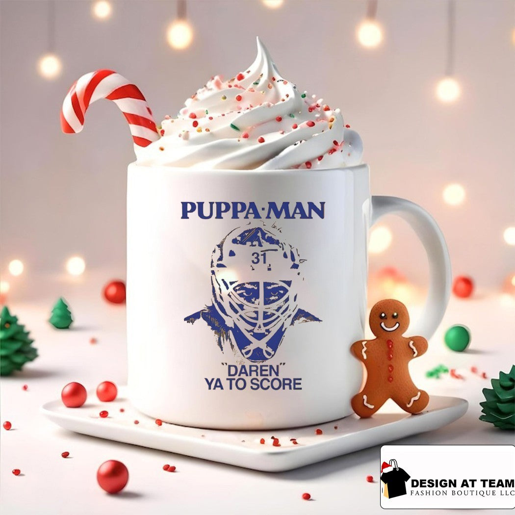 Puppa-man Daren ya to score Daren Puppa Buffalo Sabres Hockey NHL shirt