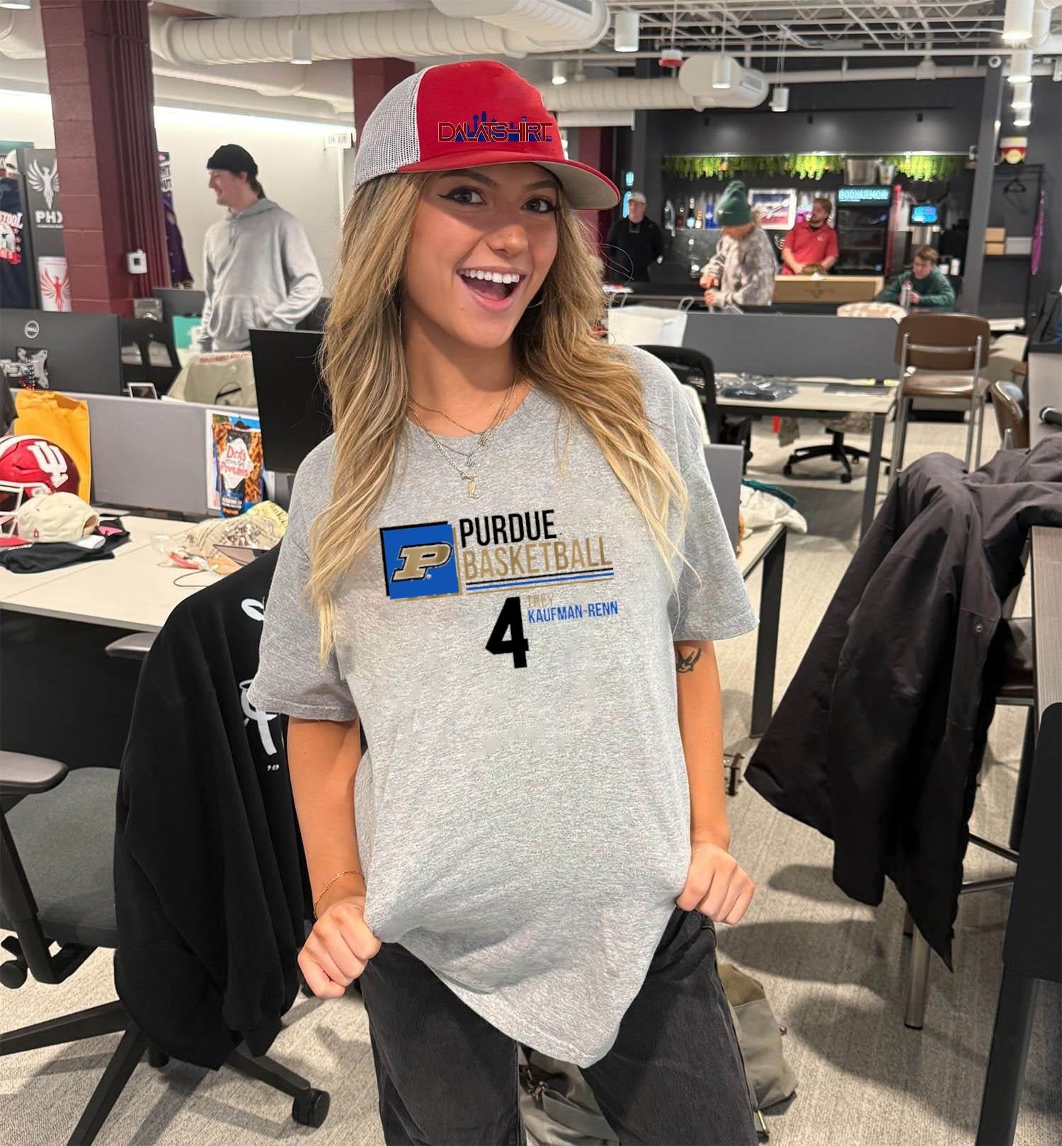 Purdue Basketball 4 Trey Kaufman-Renn shirt