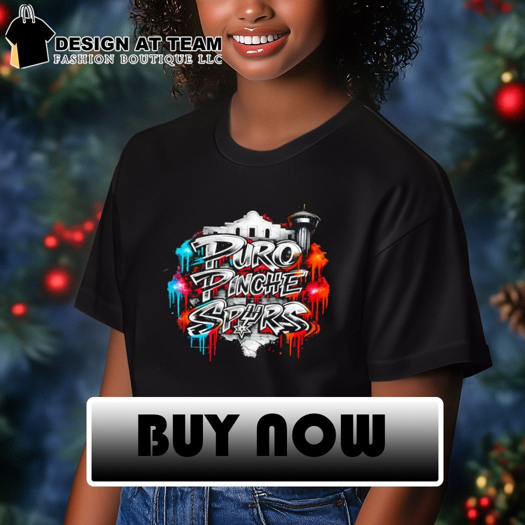 Puro Pinche Party 210 city Spurs inspired shirt