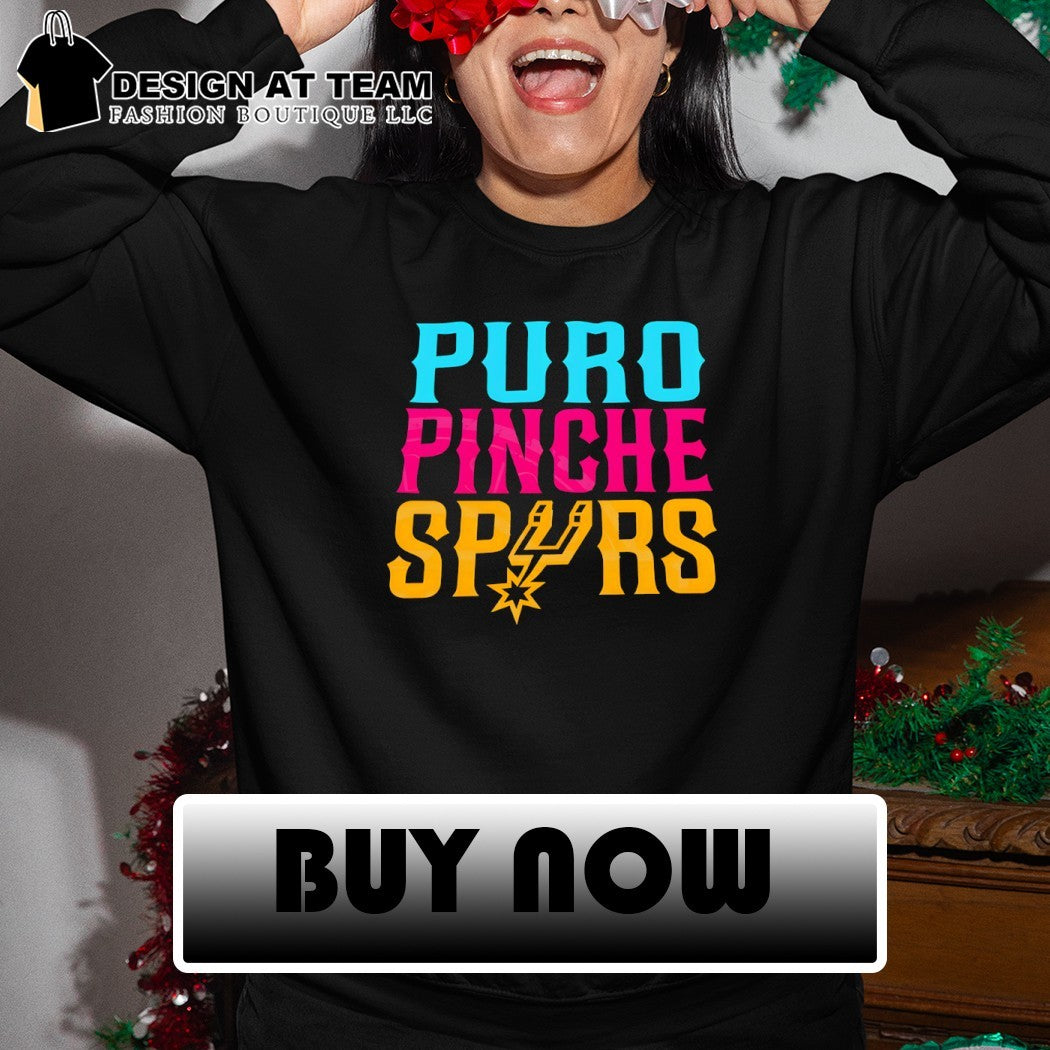 Puro Pinche Party San Antonio Spurs Basketball Area 210 Built Different Alamo City shirt