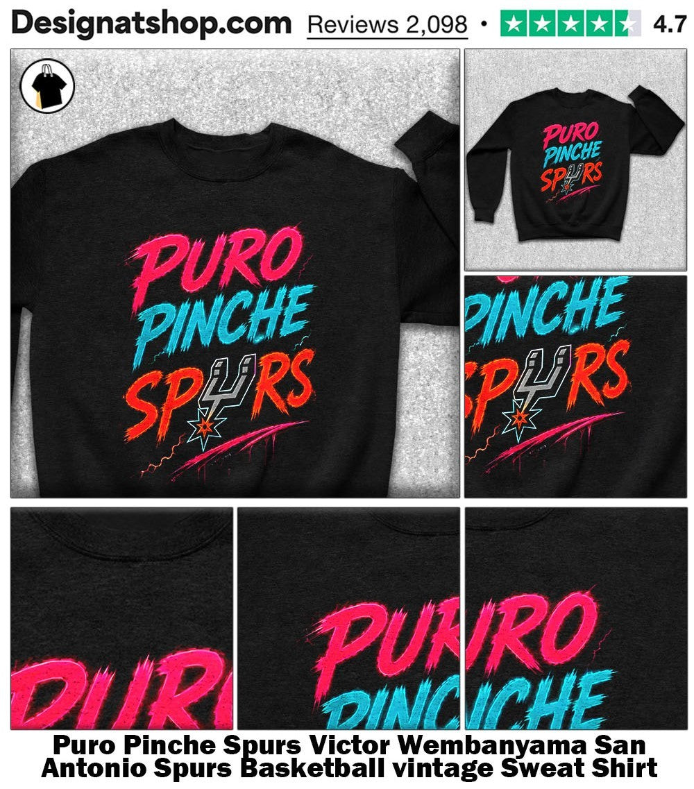 Puro Pinche Spurs Victor Wembanyama San Antonio Spurs Basketball vintage shirt