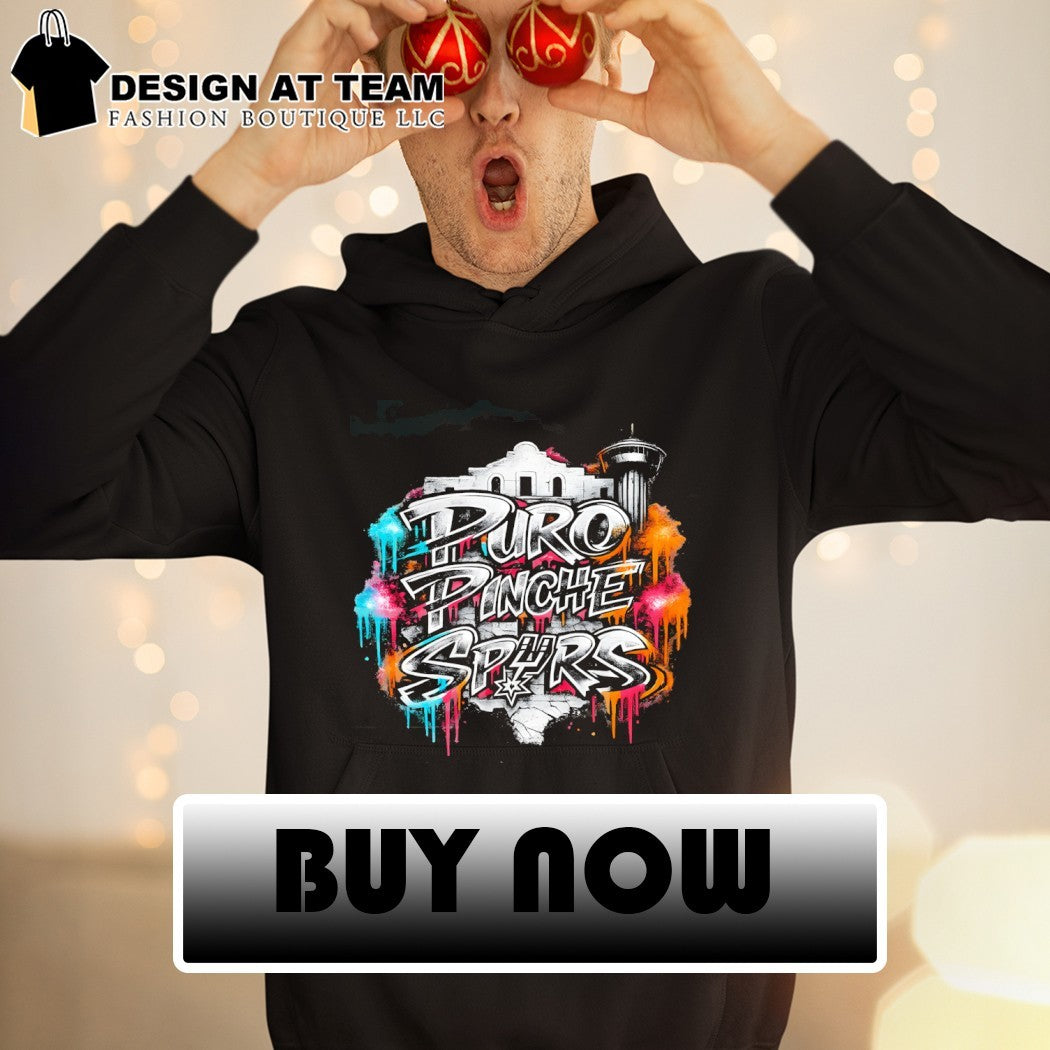 Puro Pinche party San Antonio Spurs Basketball NBA 2026 graffiti shirt