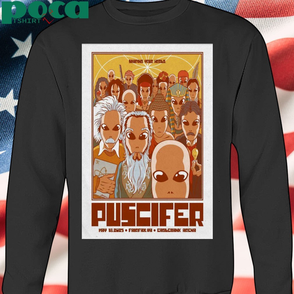 Puscifer In Fairfax VA May 18 2025 Poster shirt