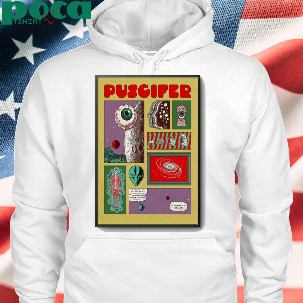 Puscifer On May 17, 2025 In Holmdel, NJ Tour Poster shirt